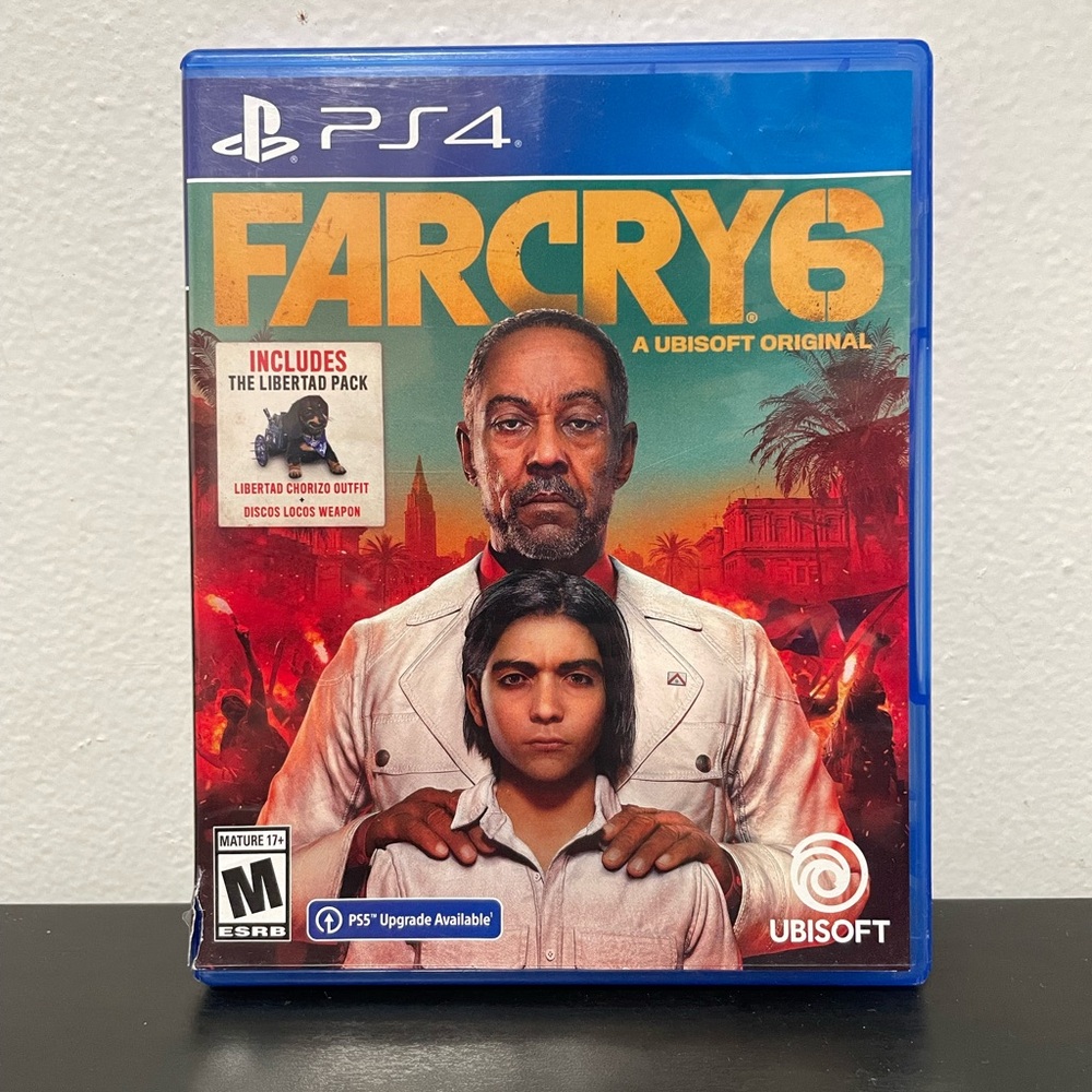 Far Cry 6 PS4 / PS5 Sony PlayStation 4 Video Game Ubisoft 2021